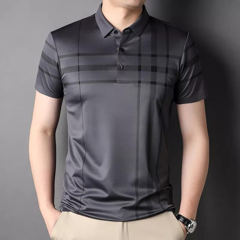 Men Polo Shirt Short Slv